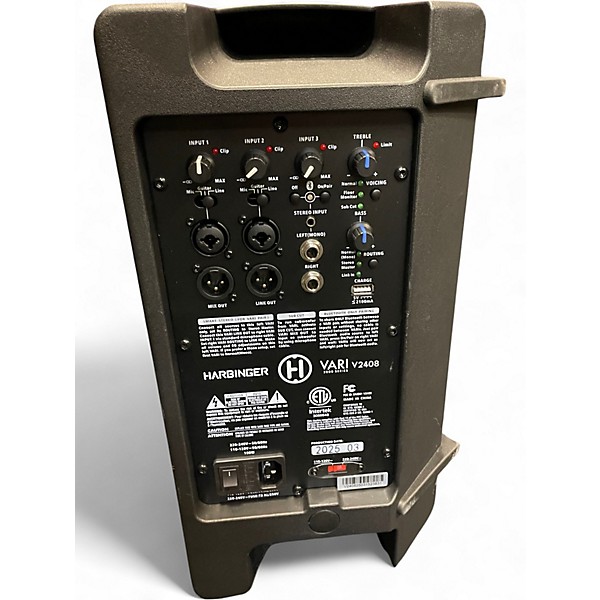 Used Harbinger Vari V2408 Powered Speaker