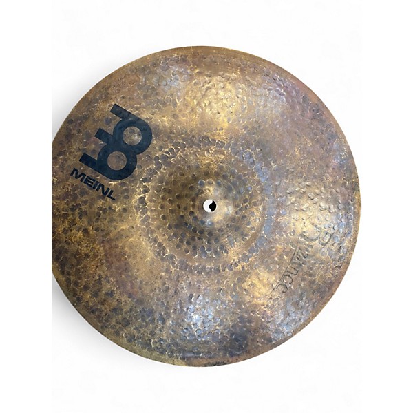 Used MEINL 14in Byzance Dark Hi Hat Pair Cymbal