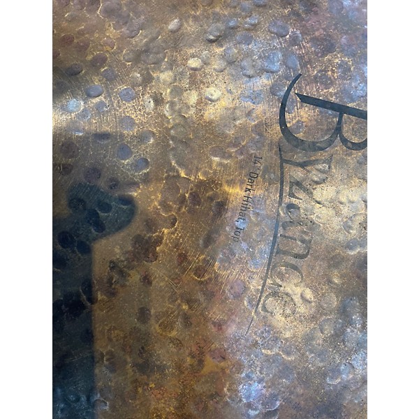Used MEINL 14in Byzance Dark Hi Hat Pair Cymbal
