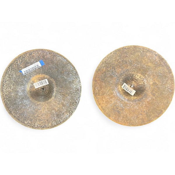 Used MEINL 14in Byzance Dark Hi Hat Pair Cymbal
