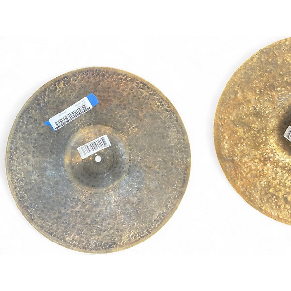 Used MEINL 14in Byzance Dark Hi Hat Pair Cymbal