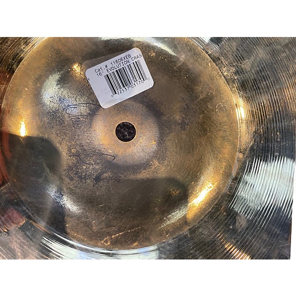 Used SABIAN 16in HHX Evolution Crash Brilliant Cymbal