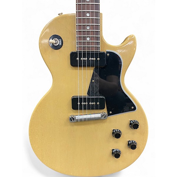 Used Gibson Custom Shop Murphy Labs 57' Les Paul Special Reissue TV Yellow Solid Body Electric Guitar