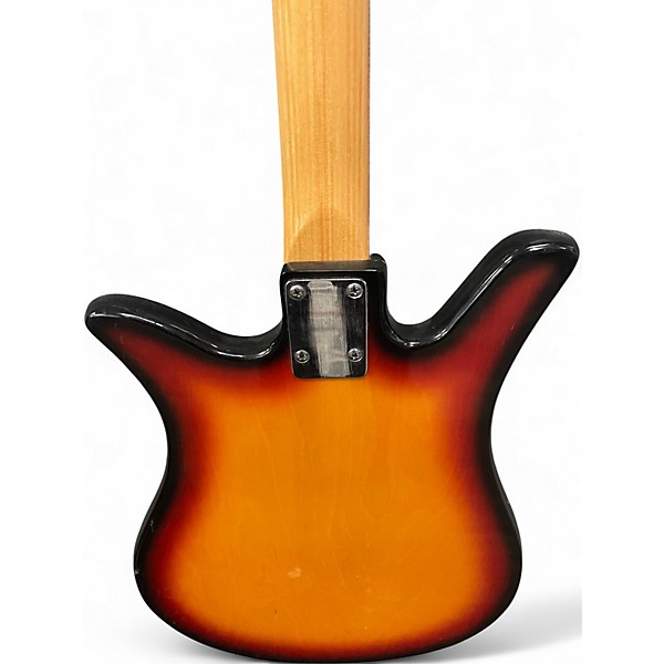 Vintage 1960s Teisco ET-200 Del Reh 3 Tone Sunburst Solid Body Electric Guitar