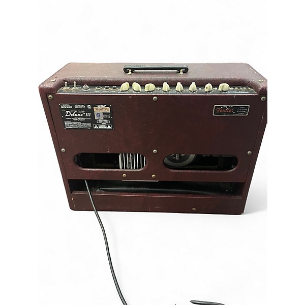 Used Fender Hot Rod Deluxe III Wine Red Tube Guitar Combo Amp