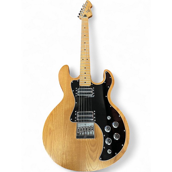 Vintage 1980s Peavey T60 Natural Solid Body Electric Guitar
