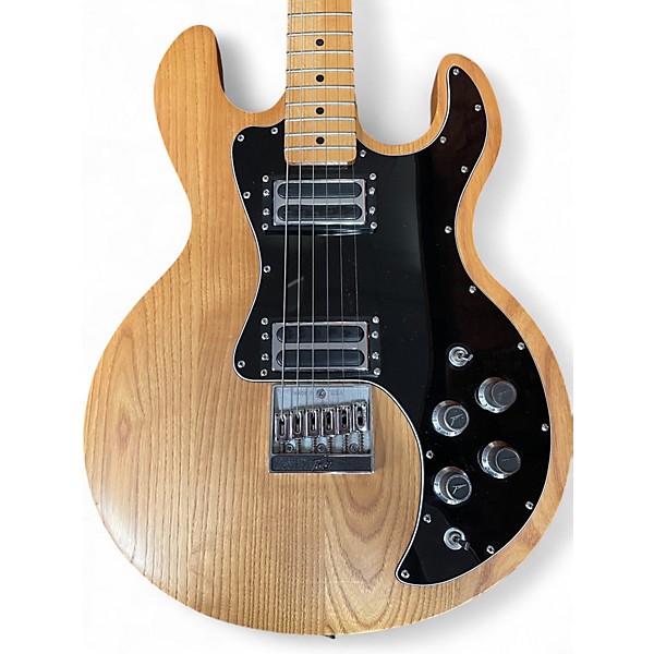 Vintage 1980s Peavey T60 Natural Solid Body Electric Guitar