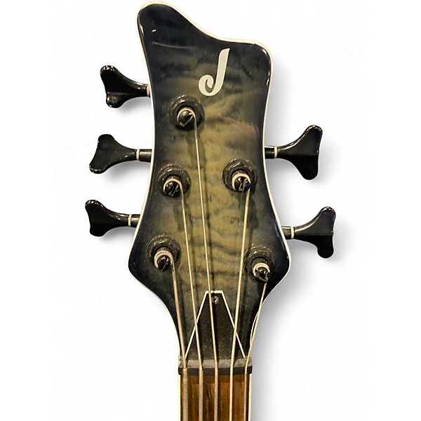 Used Jackson Spectra Bass JS3QV Alien Burst Electric Bass Guitar