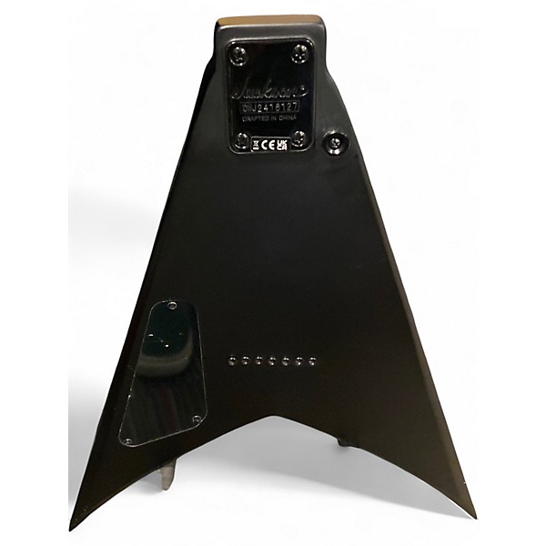 Used Jackson JS22 7 KV Black Solid Body Electric Guitar