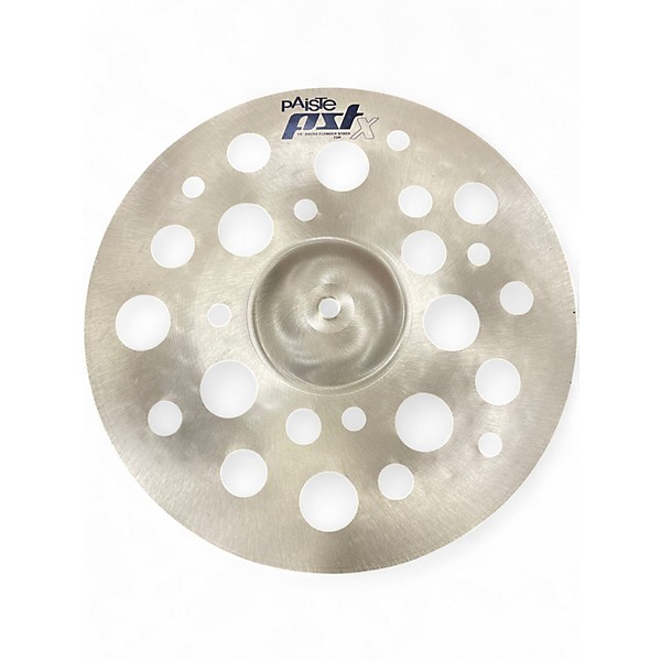 Used Paiste 14in PSTX Swiss Flanger Stack Cymbal