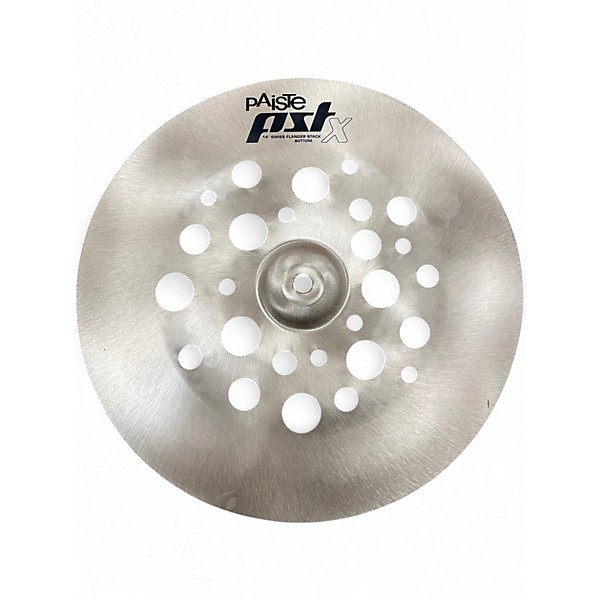 Used Paiste 14in PSTX Swiss Flanger Stack Cymbal