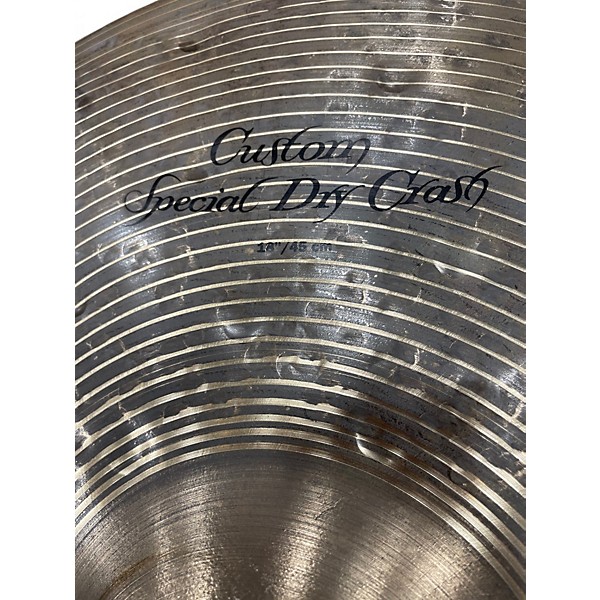 Used Zildjian 18in K Custom Special Dry Crash Cymbal