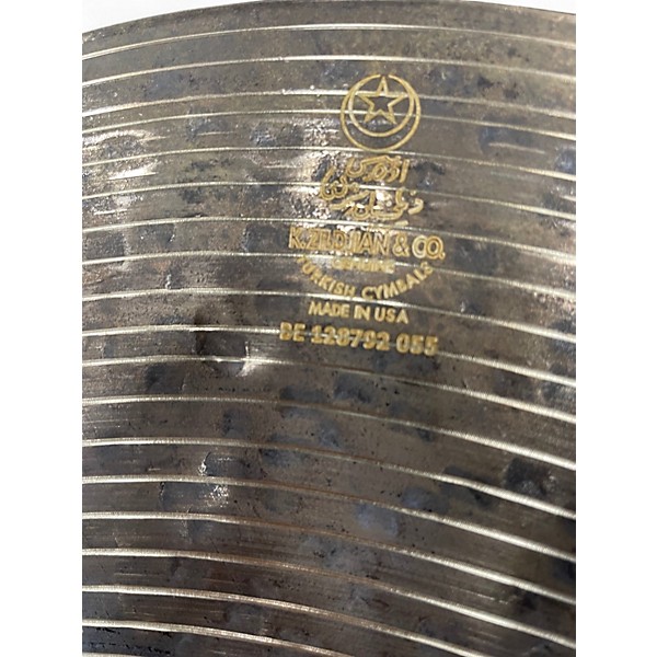Used Zildjian 18in K Custom Special Dry Crash Cymbal