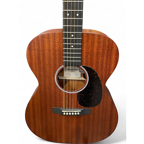 Used Martin 000-10E Dark Mahogany Acoustic Electric Guitar