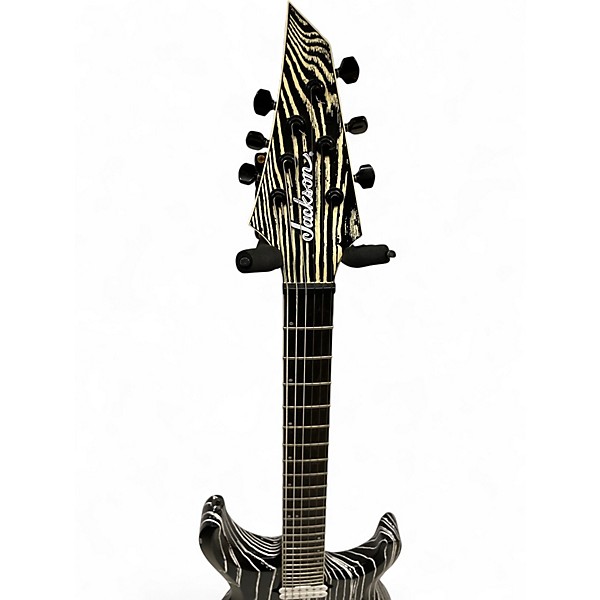 Used Jackson Pro Series Dinky DK Modern Ash HT6 Baked White Solid Body Electric Guitar