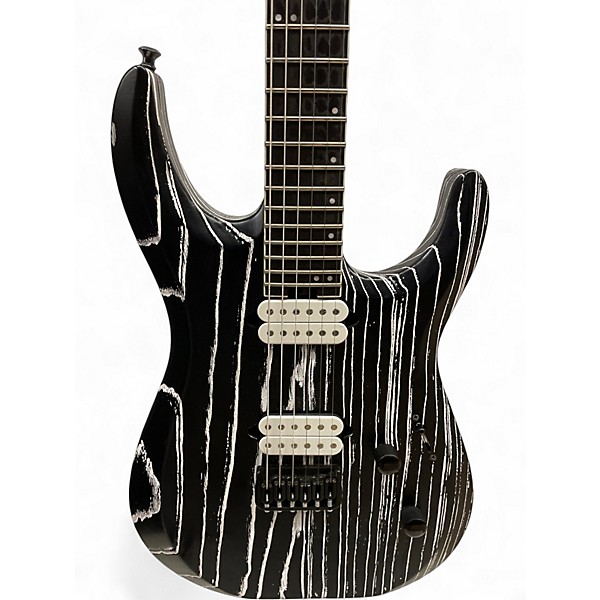 Used Jackson Pro Series Dinky DK Modern Ash HT6 Baked White Solid Body Electric Guitar