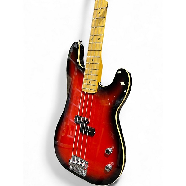 Used 2023 Fender Aerodyne Special Precision Bass Sunburst Electric Bass Guitar