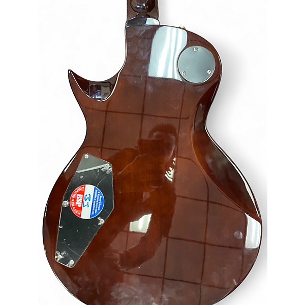 Used ESP LTD EC256 dark brown sunburst Solid Body Electric Guitar