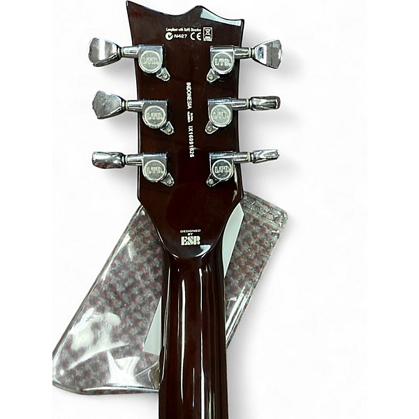 Used ESP LTD EC256 dark brown sunburst Solid Body Electric Guitar