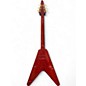 Used 2017 Gibson 1959 Reissue Flying V transparent red Solid Body Electric Guitar