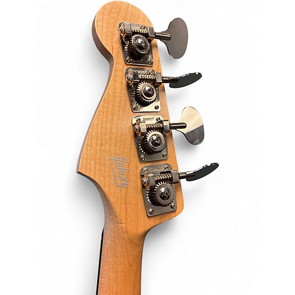 Used 2015 Fender Limited Edition JBR62 Jazz Bass 3 Tone Sunburst Electric Bass Guitar