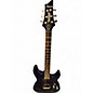 Used Schecter Guitar Research Omen 6 Blue Solid Body Electric Guitar