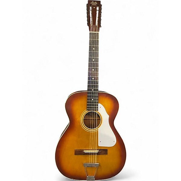 Vintage 1967 Stella H912 SUNBURST 12 String Acoustic Guitar