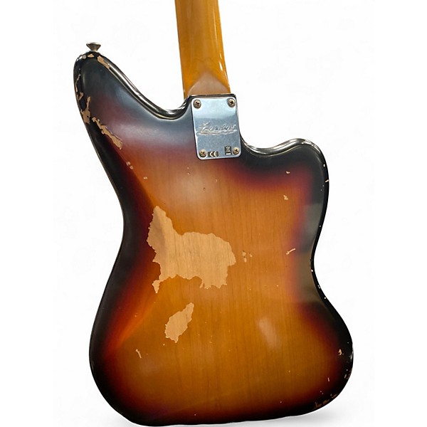 Used Fender Kurt Cobain Signature Jaguar ROADWORN Left Handed 2 Color Sunburst Solid Body Electric Guitar