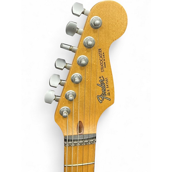 Vintage 1990 Fender STRATOCASTER PLUS BLACK Solid Body Electric Guitar