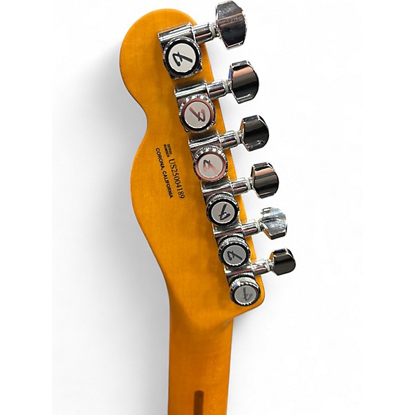 Used Fender American Ultra II Telecaster Texas Tea Solid Body Electric Guitar