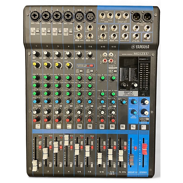Used Yamaha MG12XU Unpowered Mixer