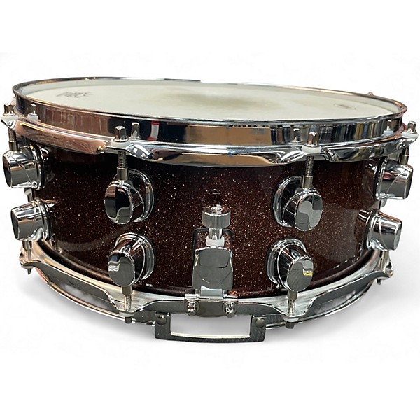 Used Mapex 5.5X14 Saturn Snare Rootbeer Drum