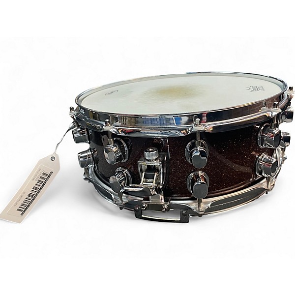 Used Mapex 5.5X14 Saturn Snare Rootbeer Drum