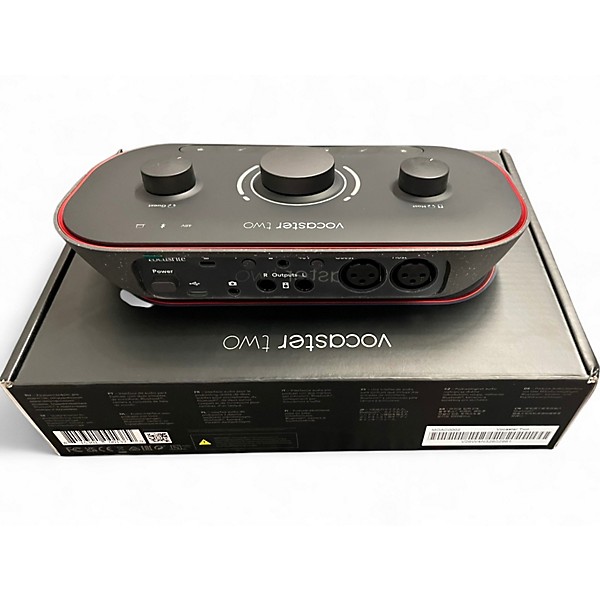 Used Focusrite Vocaster Two Audio Interface
