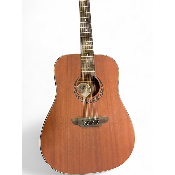 Used Luna Gypsy D12 Mahogany 12 String Acoustic Guitar