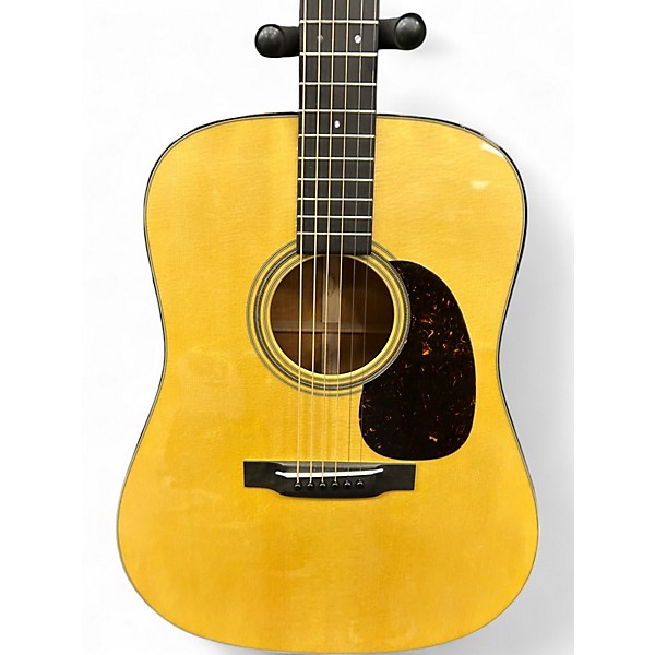 Used Martin Custom Shop D18 Natural Acoustic Guitar