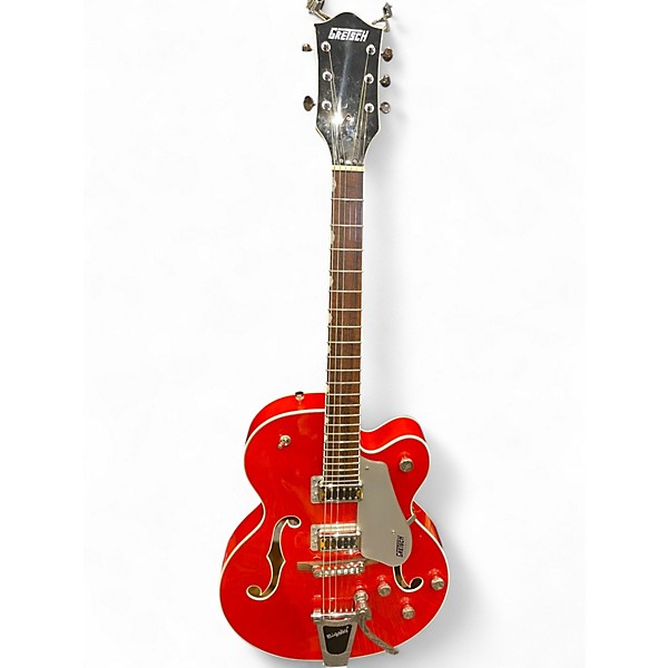 Used Gretsch Guitars G5420T Electromatic Trans Orange Hollow Body Electric Guitar