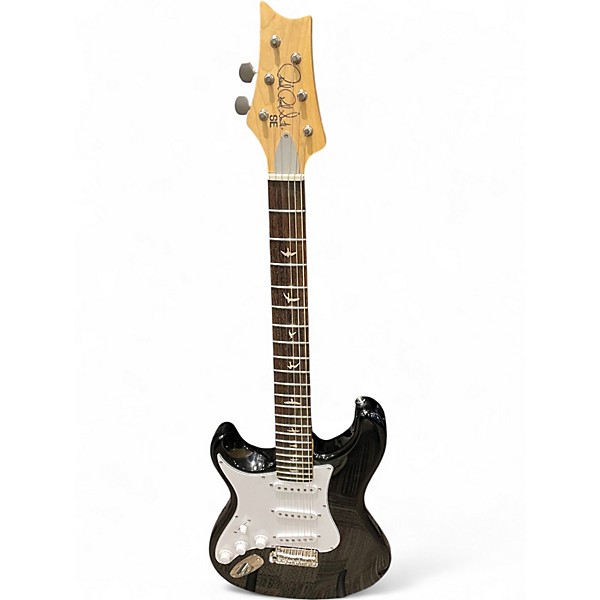 Used PRS SE Silver Sky LH Black Electric Guitar