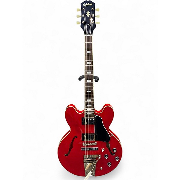 Used Epiphone joe bonamassa 335 Cherry Hollow Body Electric Guitar