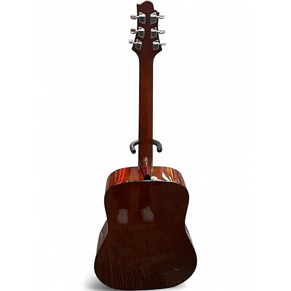 Used Greg Bennett Design by Samick D-1 LH Natural Acoustic Guitar