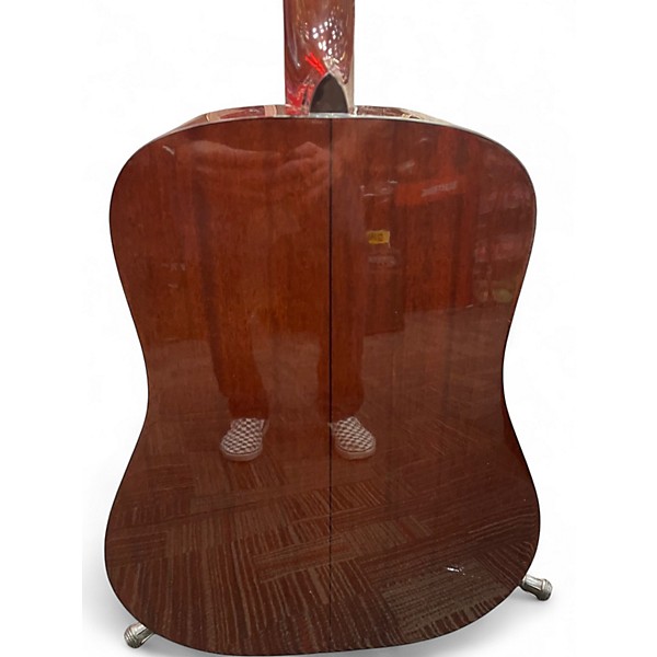 Used Greg Bennett Design by Samick D-1 LH Natural Acoustic Guitar