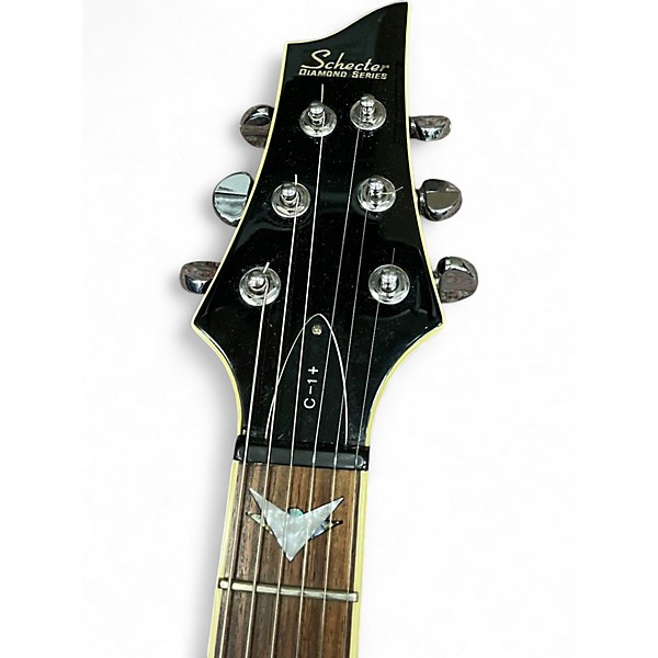 Used Schecter Guitar Research C1 Plus FLAMED MAPLE TOP Solid Body Electric Guitar
