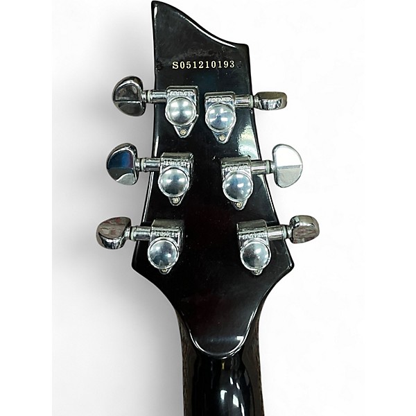 Used Schecter Guitar Research C1 Plus FLAMED MAPLE TOP Solid Body Electric Guitar