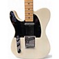 Used 2001 Fender American Standard Telecaster Left Handed White Solid Body Electric Guitar