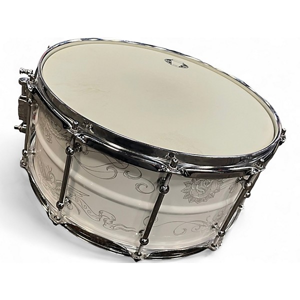 Used Ludwig 14in corey miller snare custom tattoo Drum