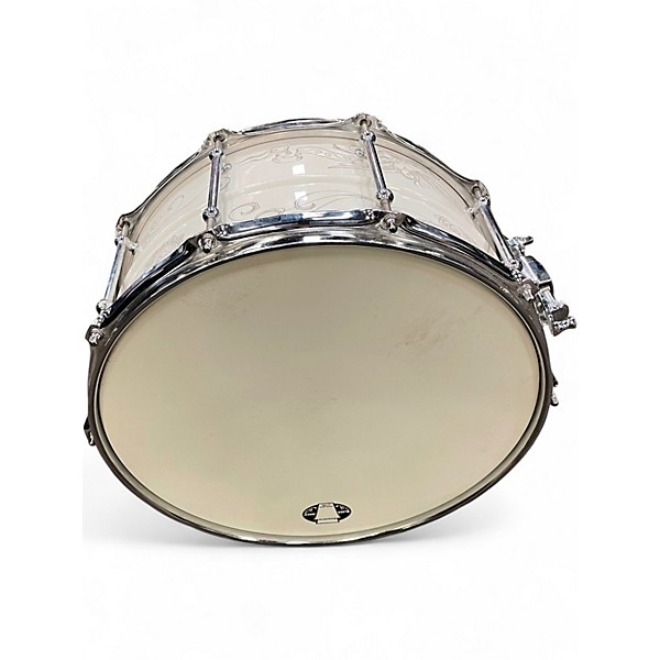 Used Ludwig 14in corey miller snare custom tattoo Drum