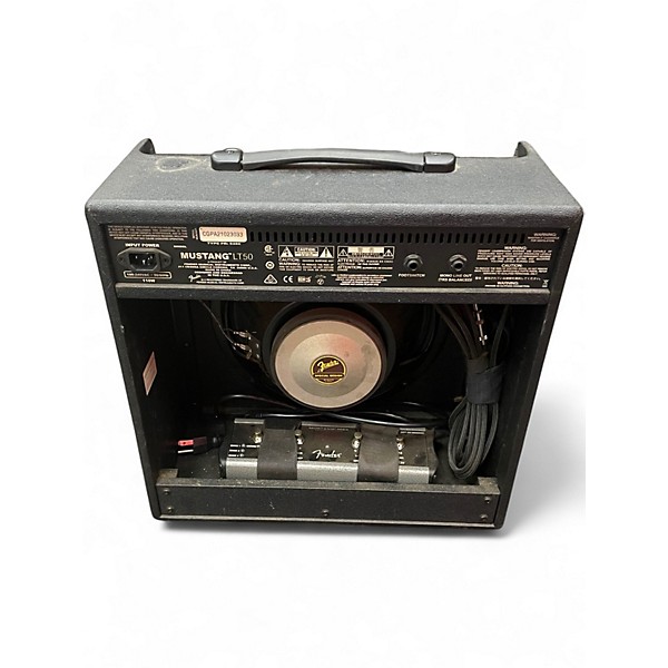 Used Fender Mustang LT50 50W 1x12 Guitar Combo Amp