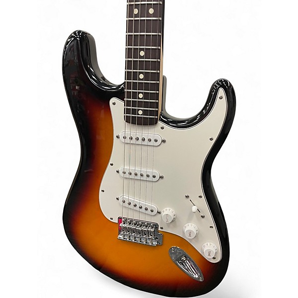 Used 2005 Fender Standard Stratocaster SUNBURST Solid Body Electric Guitar