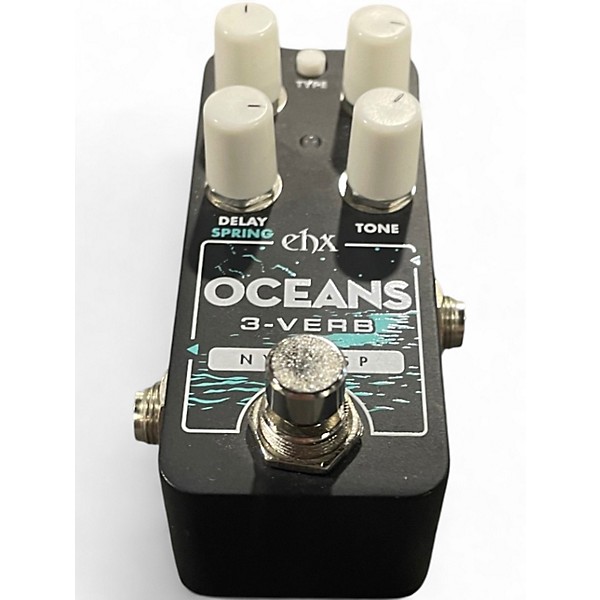 Used Electro-Harmonix Oceans 3  Reverb Effect Pedal