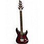 Used Schecter Guitar Research C1 FRS PLATINUM Crimson Red Trans Solid Body Electric Guitar thumbnail